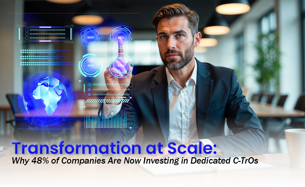Transformation at Scale: Why 48% of Companies Are Now Investing in Dedicated C-TrOs